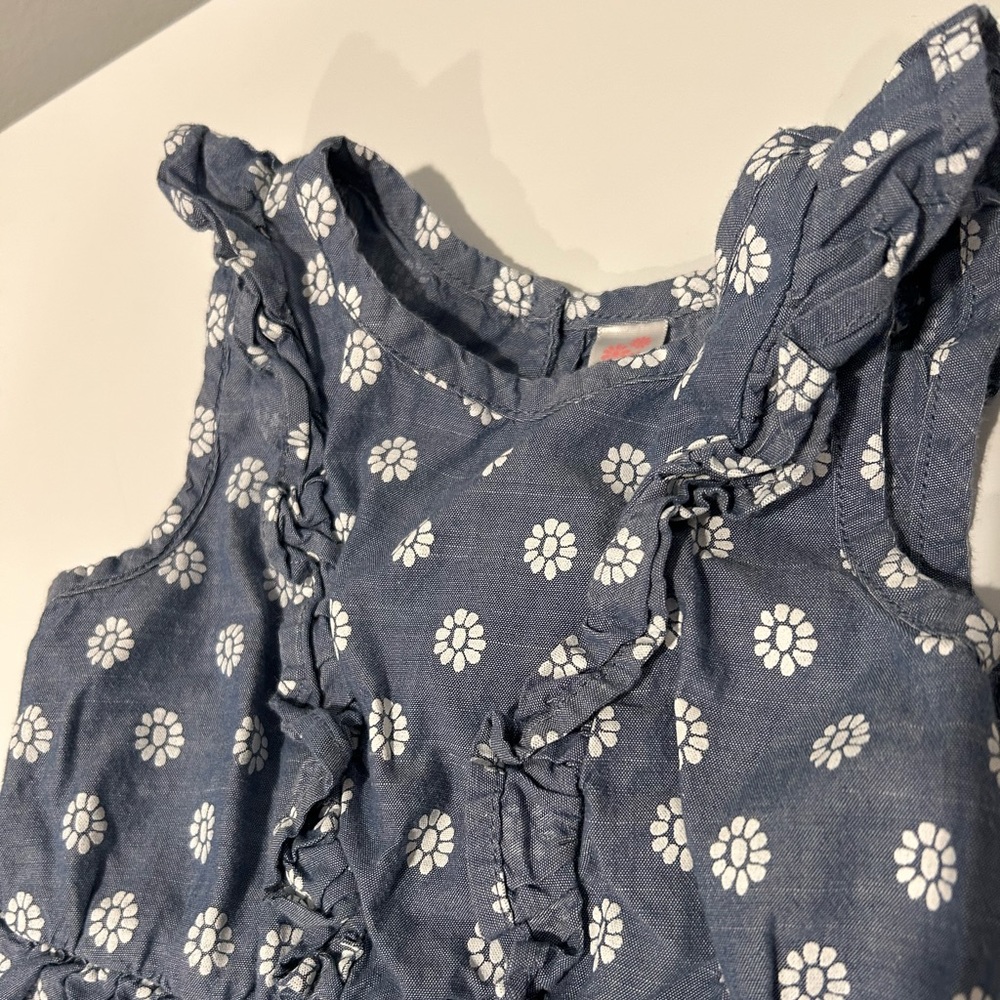 Cherokee Daisy Print Sundress - Picture 4 of 6
